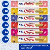 INABA Churu Variety Box Tuna, 60 x 14g