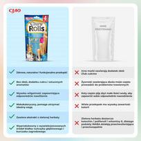 INABA Churu Rolls Chicken recipe wraps Tuna with scallop recipe – cat