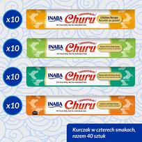 INABA Churu Variety Box Chicken, 40 x 14g