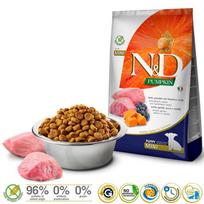 Farmina N AND D GF Pumpkin Lamb  AND  Blueberry Puppy Mini - Dry Food for Dogs