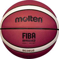 Molten Basketball training ball, B7G3850, FIBA synthetic leather, size 7
