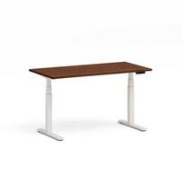 Up Up Adjustable Height Table Thor, White/Brown, Large