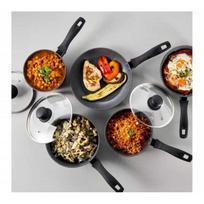 Russell Hobbs RH02814EU7 Metallic Marble 5-piece pan set