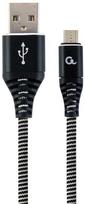 Gembird CC-USB2B-AMMBM-1M-BW USB-A to Micro USB 1m Black
