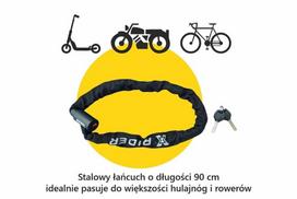 Manta XRIDER XR00LC01 Chain Bicycle Lock, 6 x 900mm