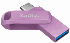 SANDISK 512GB Ultra Dual Drive Go USB 3.2 Lavender