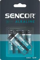 Sencor Alkaline battery, AAA (LR03), AAA, 1.5V