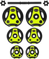 INSPORTLINE Adjustable Dumbbell 3-18 kg, Green