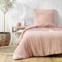 Marc OPolo ANGELIA Bed Linen Set, Pink, 200x140cm, 63x63cm