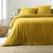 Douceur d`Interieur Angelia Gold Bed Linen Set, 240x220cm, 63x63cm