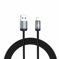 Tellur Minimalist 3A 1m Black USB to Lightning Cable