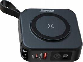 Energizer 10000 mAh Power Bank with QI-15W and USB-C 20W