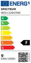 Spectrum LED T8 tube, 9W, G13, 1000lm, 4000K, 28x600