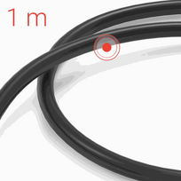 Hama USB-A to USB-C cable, 1 meter, black