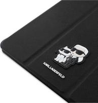 Karl Lagerfeld Saffiano Magnetic Karl  AND  Choupette iPad Pro 13" 2024 Black