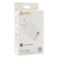 Sbox HC-45 2-input 45W GaN home charger