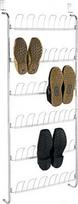 Wenko Shoe rack for doorways, holds 18 pairs