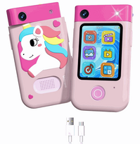 Xrec Digital Camera 48mp BLS-I9 Pink Unicorn