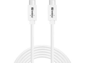 Sandberg 136-54 USB-C to USB-C USB 3.1 G2 PD 100W cable, 2 meters