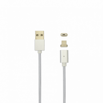 Sbox Magnetic USB to Micro USB cable, male to male, 1 meter