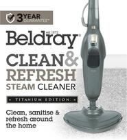 Beldray BEL01986VDE Clean and Refresh Steam Cleaner