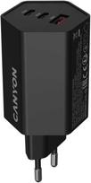 CANYON HEXAGON 65 GaN 65W 2xPD 1xQC EU Black