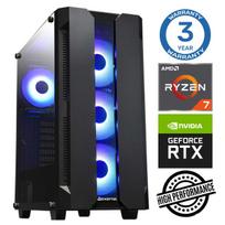 INTOP Ryzen 7 5700X, 32GB, 1SSD, RTX 3050 8GB, DOS