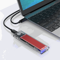 Orico Red 10Gb/s USB-C M.2 NVMe TCM2-C3 Disk Drive