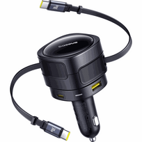 Baseus Enjoyment 90W USB-C+USB-C cables / USB-A+USB-C, black