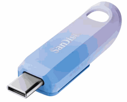 SANDISK 256GB Creator USB 3.2 Gen1, blue, lavender
