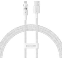 Baseus Fast-charging cable, USB A to Lightning, 2.4A, 1m, white