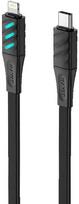 HAVIT CB6255 USB-C to Lightning Cable, 1m, Black