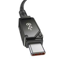 Baseus Fast-charging cable, unbreakable, Type-C to Type-C, 100W, 1m, black