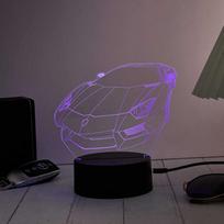 Manta SNL120RGB LED lamp, vehicle light decoration, 1 RGB 3D