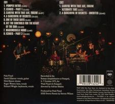 SONY PINK FLOYD "Pink Floyd at Pompeii 1972" (2025 Steven Wilson Remastered CD