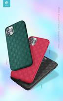 Devia Woven2 Pattern Design Soft Case for iPhone 11 Pro, Green
