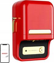 Niimbot B21S Label Printer, Red