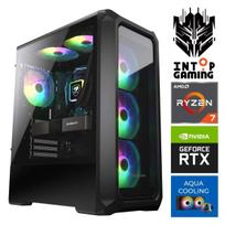 INTOP AQUA Ryzen 7 7700X 16GB DDR5 2TB SSD RTX 5060 8GB barebones CAB
