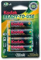 Kodak Rechargeable AA / R6 battery, 2100mAh, 4-pack