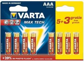 Varta Max Power AAA 1.5V (5+3 pieces)