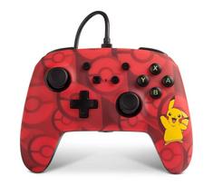 PowerA Enhanced Wired Controller - Pokémon Pikachu Edition, Red