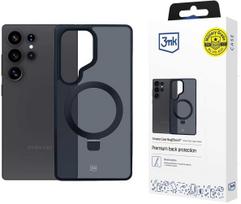 3MK Smoke Case Mag  AND  Stand Samsung Galaxy S25 Ultra, Black