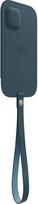 APPLE Leather Sleeve with MagSafe for iPhone 12 Pro Max, Baltic Blue
