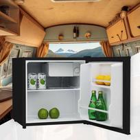Manta MM515PSL Fridge 46L Silver Inox/Black