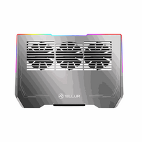 Tellur Cooler laptop Shade 17, 3 fans, RGB LED, USB, USB-C, Model A