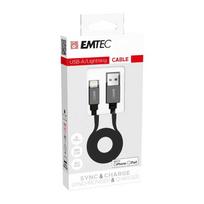 Emtec USB-A to Lightning cable, 1.2m