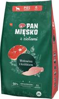 PAN MIĘSKO Pan Mięsko Z Ziołami Beef with Rabbit (adult) crispy M 20kg