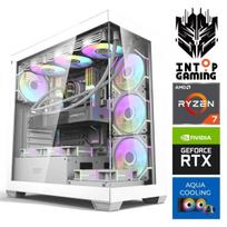 INTOP AQUA Ryzen 7 9800X3D, 32GB DDR5, 1TB SSD, RTX 5080 16GB, no OS, white