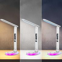 Hawk HW-LAMP03 LED Desk Lamp, White, RGB