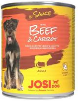 Josera Petfood JosiDog with Beef  AND  Carrot in Sauce, 830 g